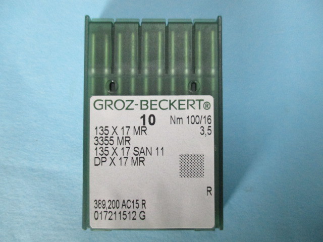 グロッツ針,DP X 5MR,134MR,135 X 17MR