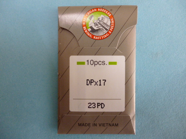 オルガン針 DP X 17 PD (チタン針)【10本入り】 ミシン・縫製・用具ショップ