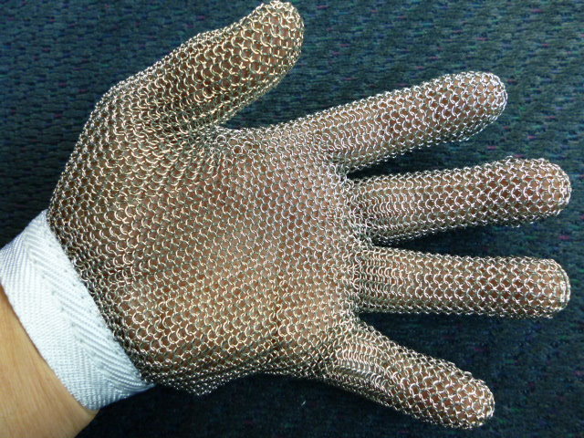 日本エンコン 耐熱手袋 アルミ3指手袋(中綿入り) 5062