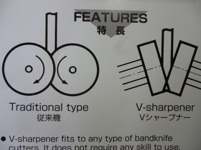 中古】 V シャープナー ミシン・縫製・用具ショップ